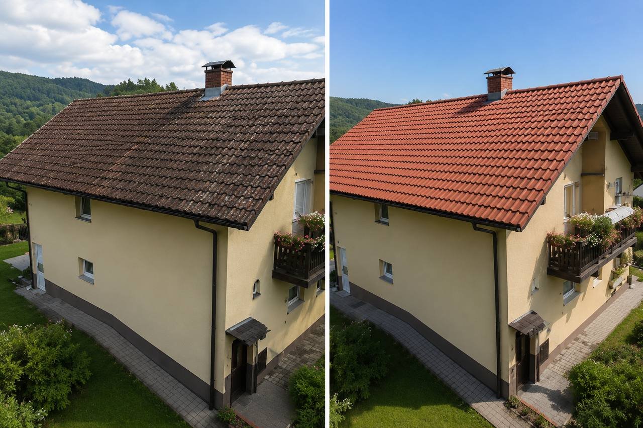 Pranje strehe
